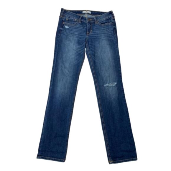 Hollister Denim - Hollister Straight Leg Dark Wash Stretch Jeans Size 26 W x 30 L #1559